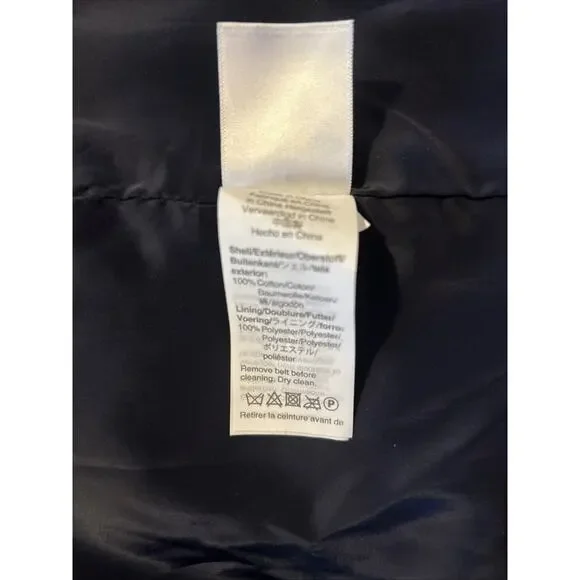 J Crew 2018 Icon Trench Coat Belted Tan Khaki Double Breasted H5852 Size 2